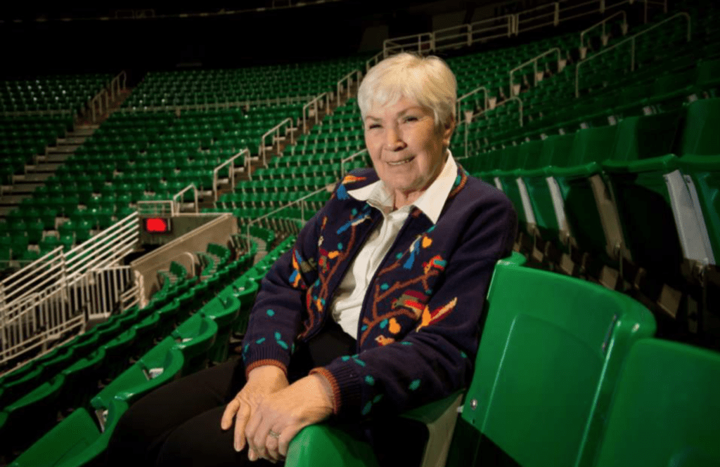 Gail Miller at Vivint Smart Home Arena