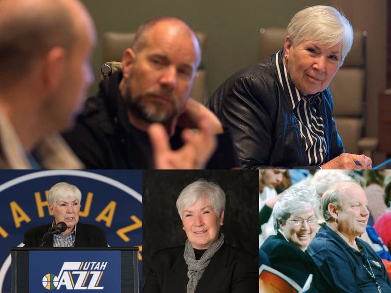 Collage of Gail Miller over the years.