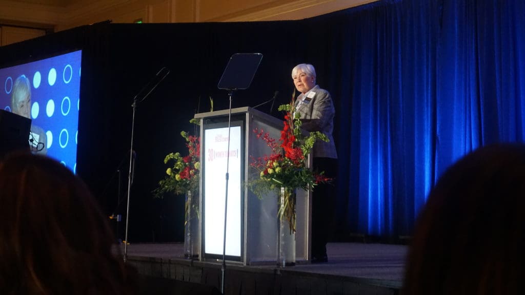 Gail Miller at 30 Women to Watch awards