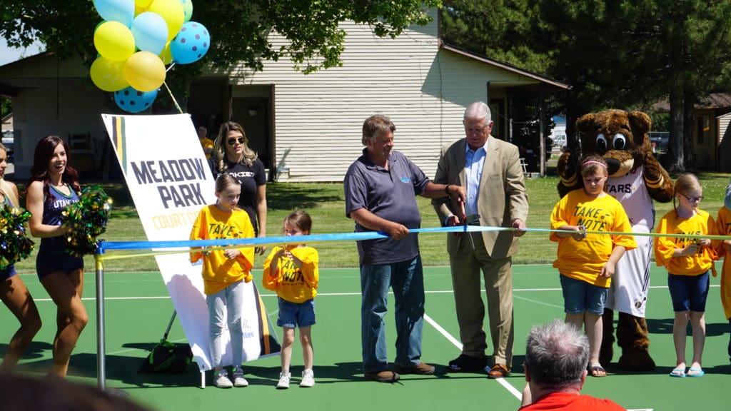 Ribbon cutting