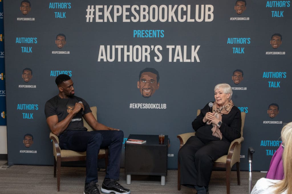 Photo of Ekpe Udoh and Gail Miller