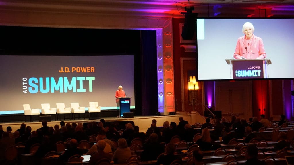 Gail Miller at JD Power Summit