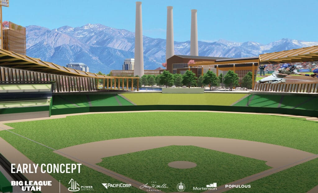 Ballpark rendering